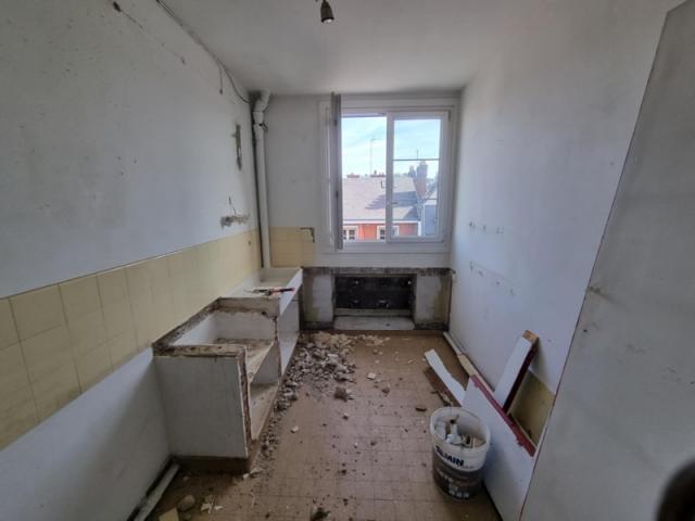 Rénovation complète du sol au plafond d'un appartement à Rouen 