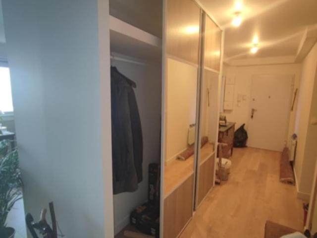 Projet création de dressing sur mesure pour optimisé l'espace de rangement 